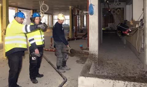 Blåste Leca 11 etasjer