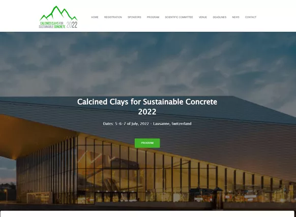 Calcined Clays for Sustainable Concrete 2022