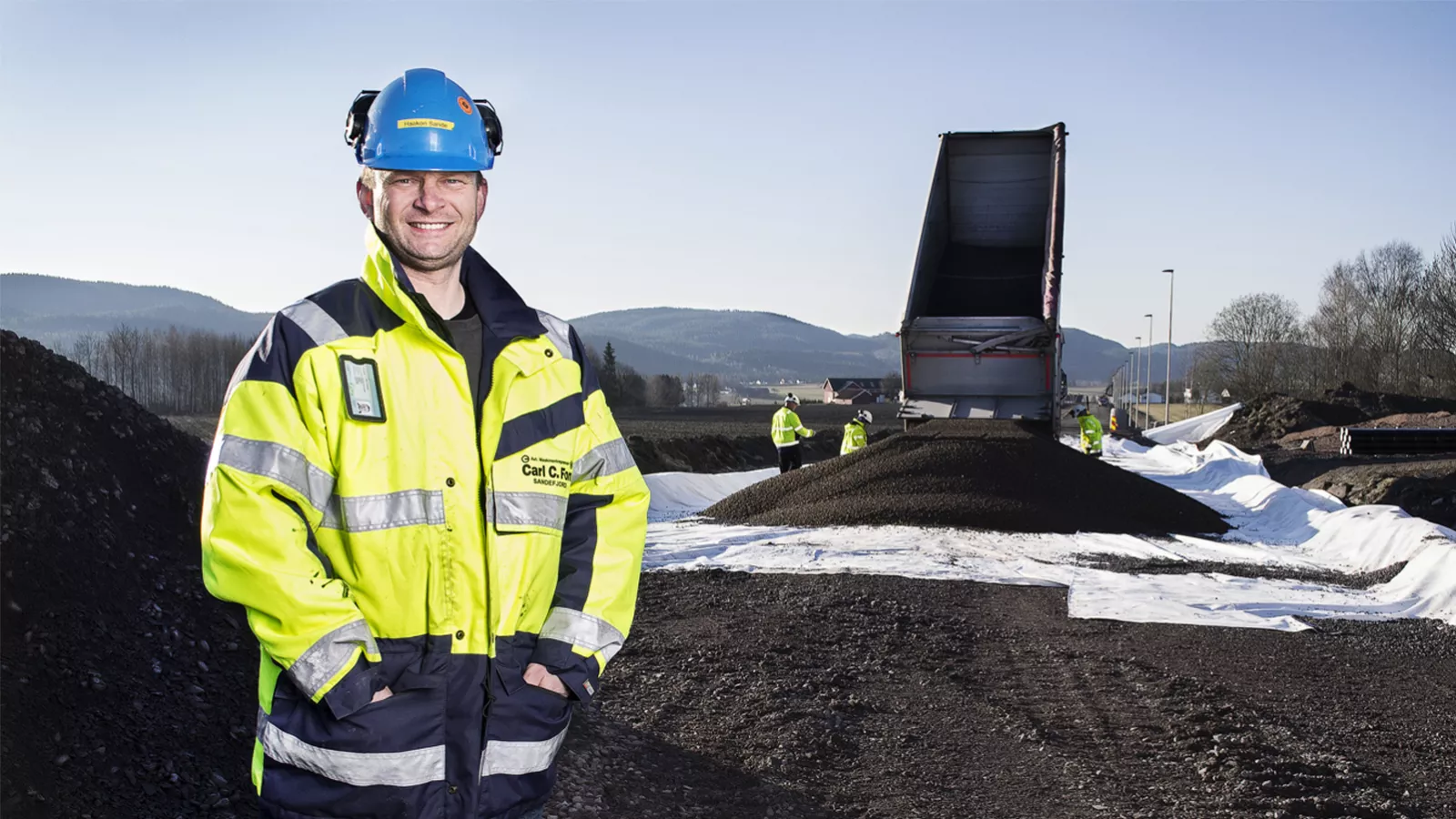 1 - Håkon Sande, anleggsleder Carl C. Fon AS