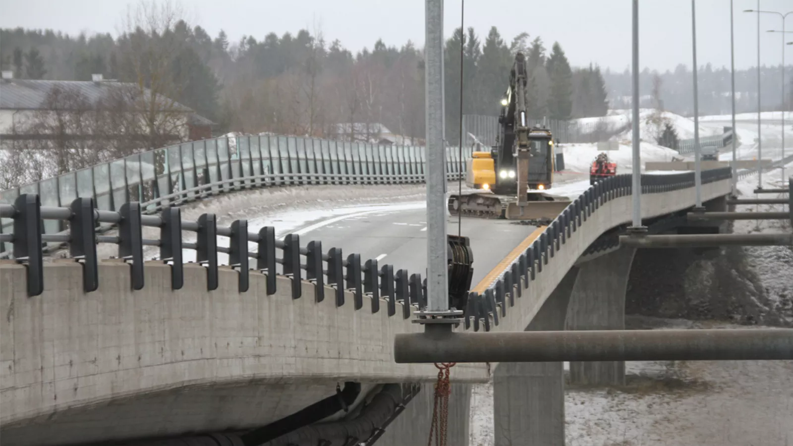 Skjeggestadbrua falt på en myk pute av Leca