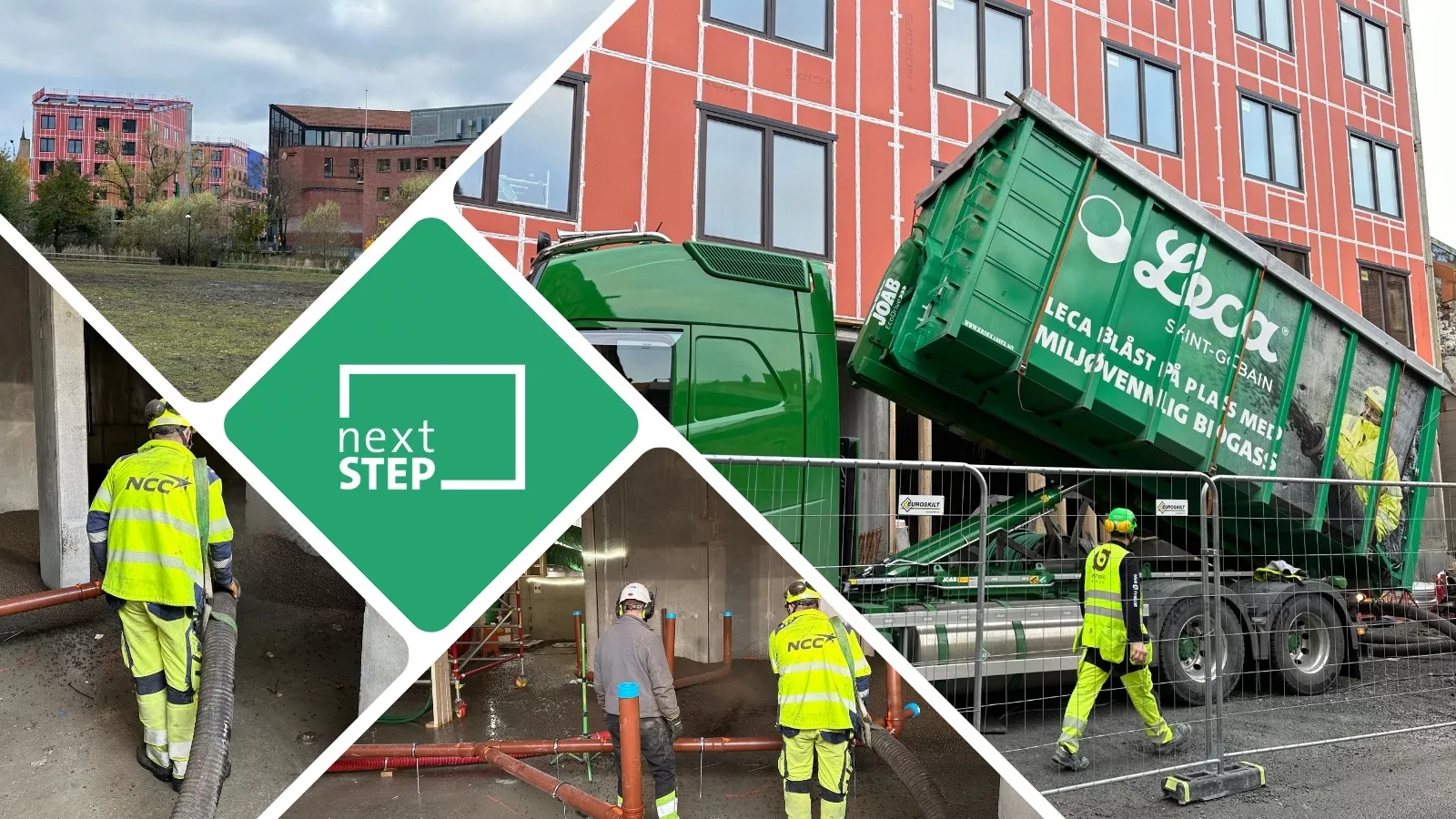 Leca® Lettklinker bidrar til å forme fremtidens studentboliger på Brenneriveien 11