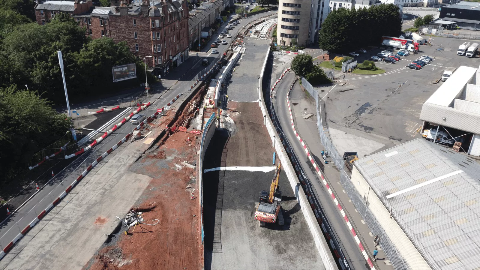 Leca® lettklinker til utbyggingen av sporvei i Edinburgh