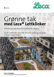 Leca Grønne Tak Brosjyre