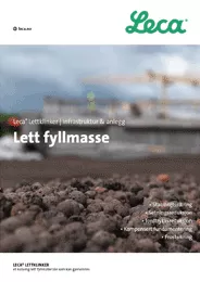 Leca Lett Fyllmasse Brosjyre