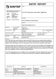 Experiences from railway applications