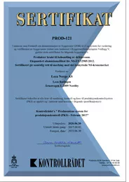 Produksjonskontrollsystem Leca Rælingen PROD-121