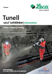 Tunell brosjyre - Leca® Lettklinker for isolasjon, frostsikring og drenering