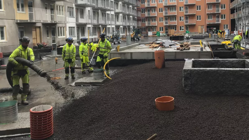 Leca i fordrøyningsmagasin