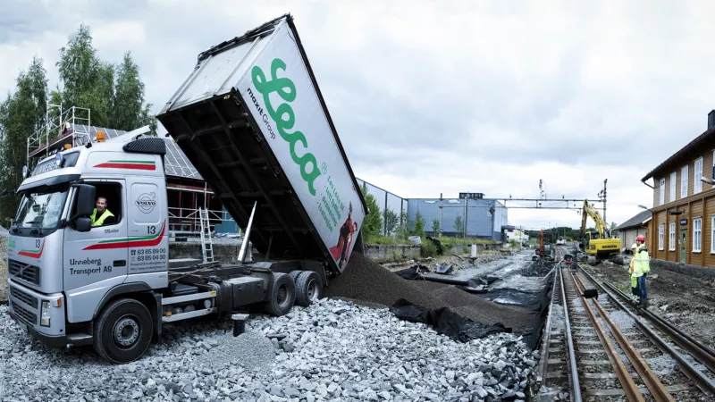 Dårlige grunnforhold gjorde at man ønsket å gjorde at man ønsket å redusere vekten