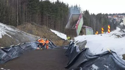 Den lenge etterlengtede gang- og sykkelstien mellom Ås og Drøbak begynner å ta form