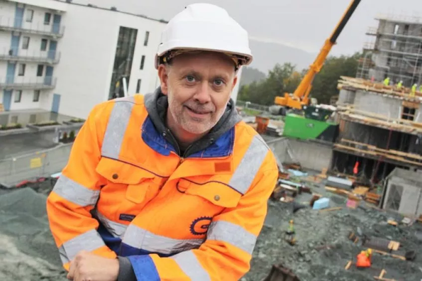 Hans Petter Lodgaard i Dovre Entreprenør AS gikk for Leca Lettklinker som fyllmasse.