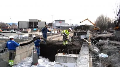 Her blåses løs Lecaen rett på plass