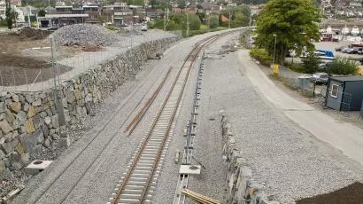 I alt er det brukt ca 17.000 m3 Lettklinker til gigantutbyggingen