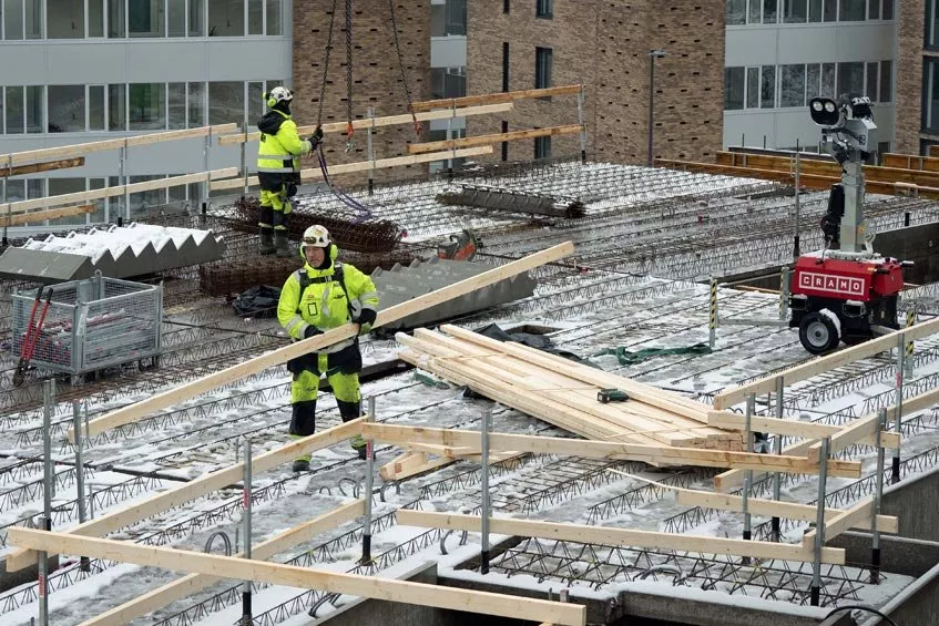 Snølia skal være ferdig i slutten av 2021.