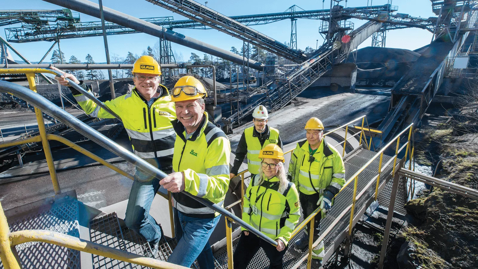 Resirkulering av biprodukter fra GLAVA til produksjon av Leca Lettklinker